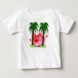 Bebé Cerdo de camiseta para bebés