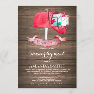 Bebé Chica a larga distancia con invitación por co