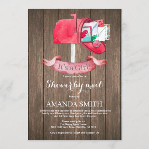 Bebé Chica a larga distancia con invitación por co