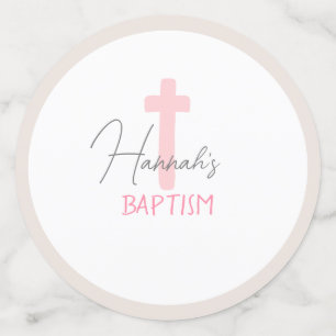 Bebé Chica Cute Baptism Table Confetti