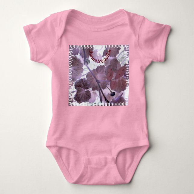 Bebé Chica Jersey Bodysuit Recién Nacido hasta los (Anverso)