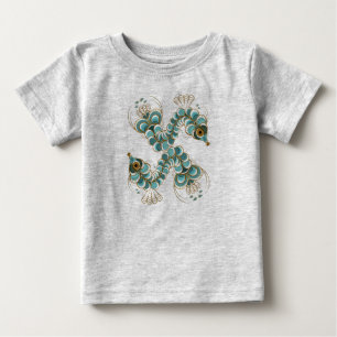 Bebé Chimera - Camiseta para caballitos de mar de pavo 