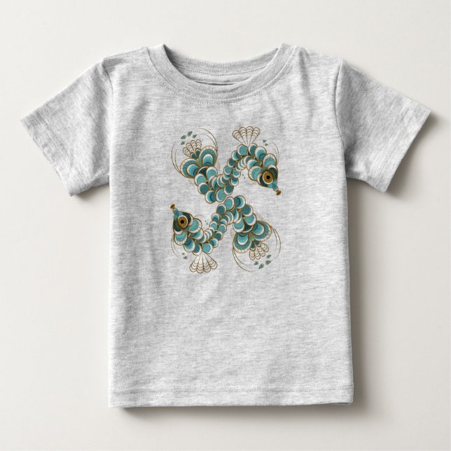 Bebé Chimera - Camiseta para caballitos de mar de pavo  (Anverso)