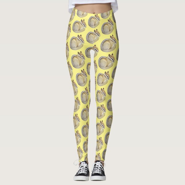 Bebé Chipmunk Leggings (Anverso)
