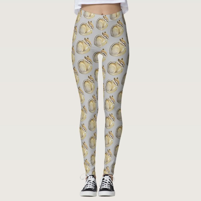 Bebé Chipmunk Leggings (Anverso)
