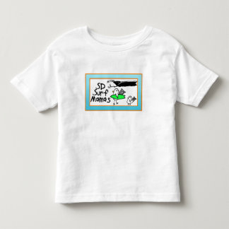 Bebé Chirridos y ondas de la resaca de la camiseta del