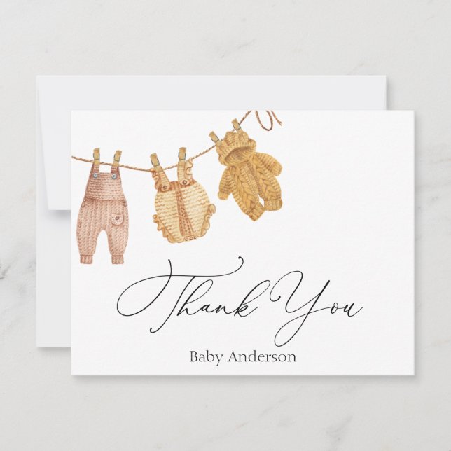 Bebé clásico gracias (Anverso)