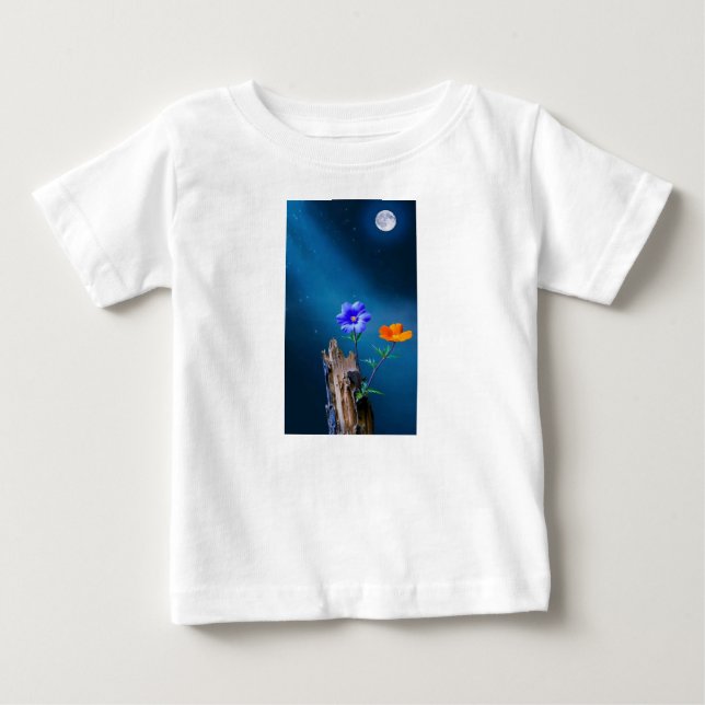 Bebé "Colorida camiseta de aventuras para niños" (Anverso)