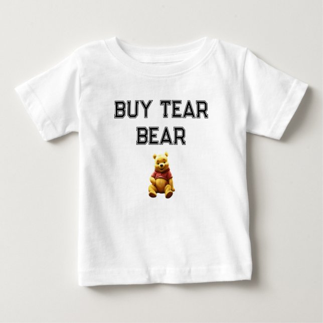 Bebé COMPRAR Camiseta DE OSO LACRIMÓGENO (Anverso)