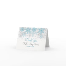 Bebé con copo de nieve hace frío afuera tarjeta de