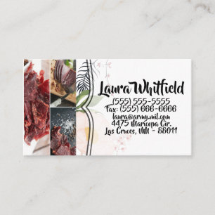 Bebé con tarjeta de visita Cosmos rosados en blanc