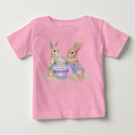Bebé Conejos de huevo de camiseta