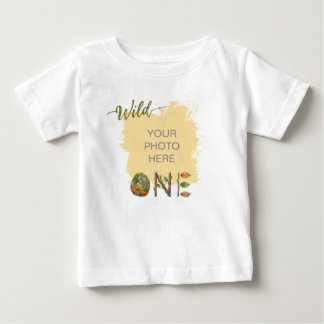 Bebé Crea Tu Propio Camiseta de Cumpleaños de Wild One