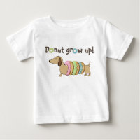 Crecer en la camiseta del perro de Dachshund Doxie