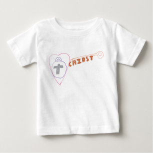 Bebé Cristo es la camiseta clave de la camiseta del beb