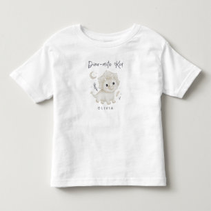 Bebé Cute Camiseta de Dinosaurio de Acuarela Dino-mite