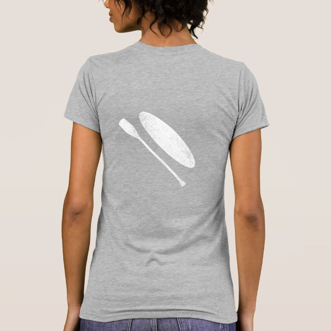 Bebé de agua camiseta de tablón de remo ventilado (Reverso)