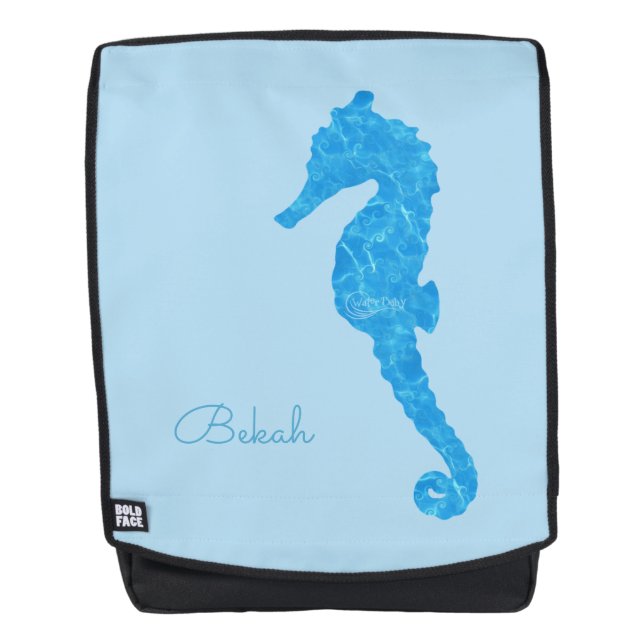 Bebé de agua - Mochila para caballitos de mar (Anverso)