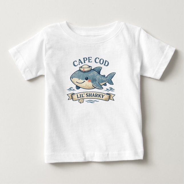 bebé de Cape Cod, camiseta de bebé de Cape Cod,  (Anverso)