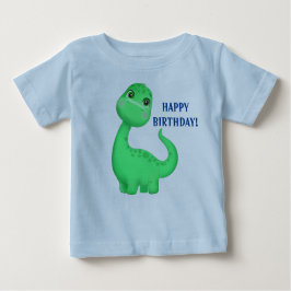 Bebé de dinosaurio lindo Jersey texto cambiar cami