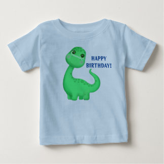 Bebé de dinosaurio lindo Jersey texto cambiar cami