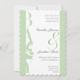 Bebé de invitaciones de Baby Shower a bordo