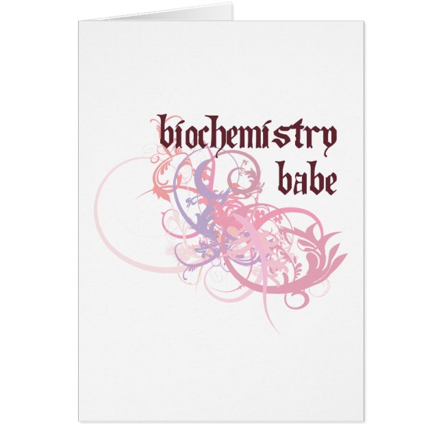 Bebé de la bioquímica (Frente)