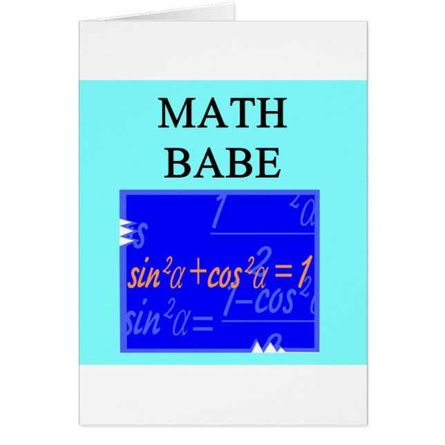 BEBÉ DE LA MATEMÁTICAS (Frente)