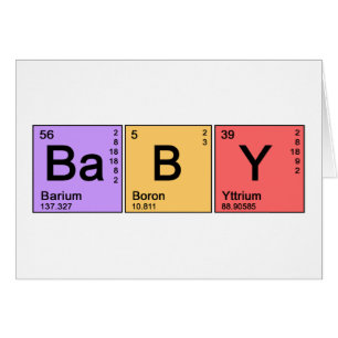Bebé de la química