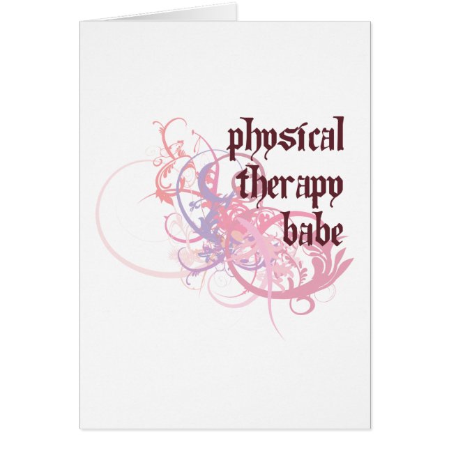 Bebé de la terapia física (Frente)