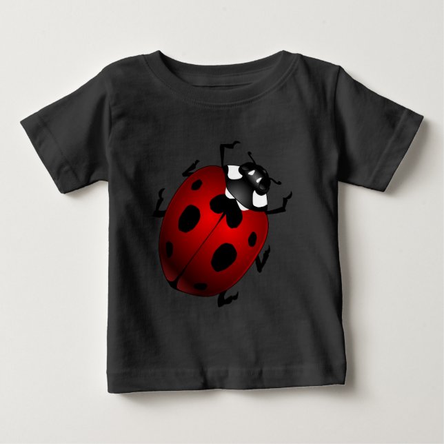 Bebé de leche Camisetas Ladybug Baby Sweatshirt Pe (Anverso)