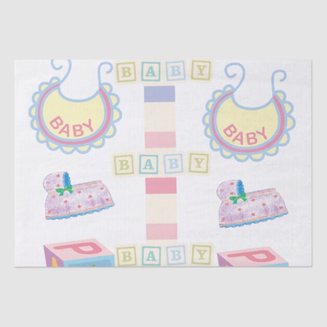 Bebé de papel de tono (Anverso)