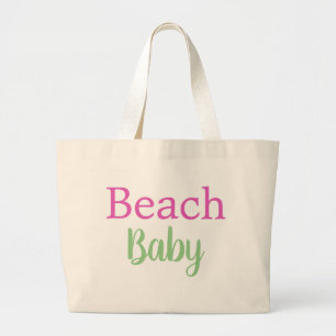 Bebé de playa Océano acuático Bolsa de Tote de ver