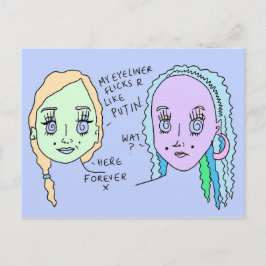 Bebé de Putin | Imprimir postal | #overheard