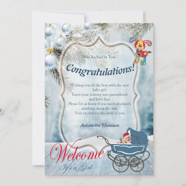 Bebé de vacaciones del año (Anverso)