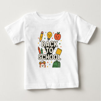 Bebé De vuelta a la camiseta de los niños Personalizado