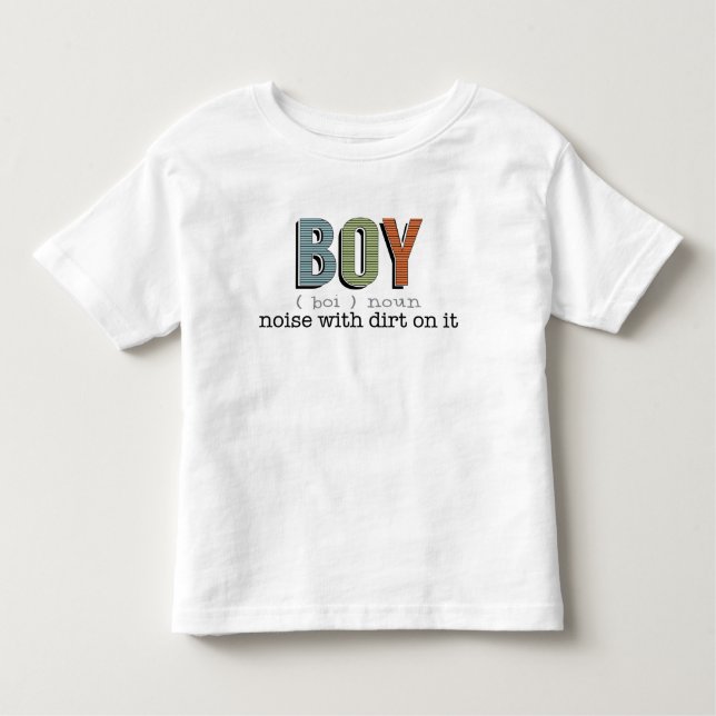Bebé Definición de camiseta de niño gracioso (Anverso)