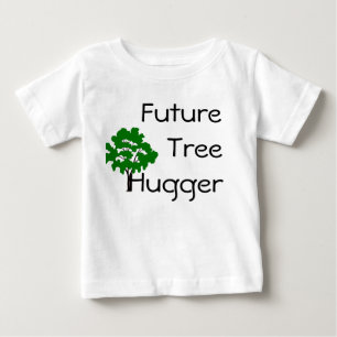 Bebé Del árbol de Hugger camiseta elegante futura