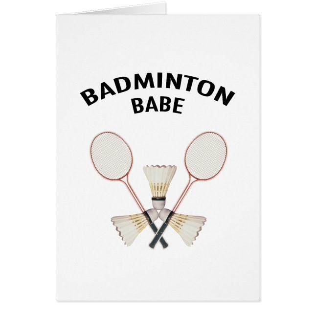 Bebé del bádminton (Frente)