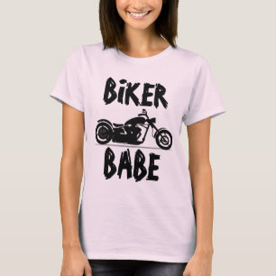 BEBÉ del MOTORISTA, camisetas de la motocicleta d