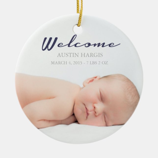 Bebé del ornamento el | del bebé (Frente)