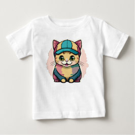 Bebé Dibujo de pinturas en camiseta