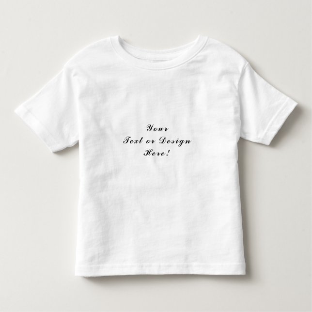 Bebé Diseñar una camiseta única para niños pequeños de  (Anverso)