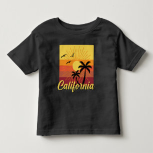 Bebé Diseño de California - Camiseta Toddler Fine Jerse