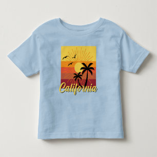 Bebé Diseño de California - Camiseta Toddler Fine Jerse