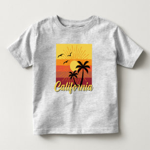 Bebé Diseño de California - Camiseta Toddler Fine Jerse