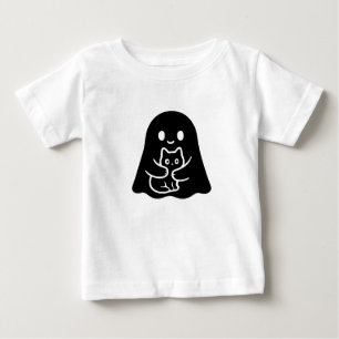 Bebé Diseño de camiseta de Halloween de fantasma lindo