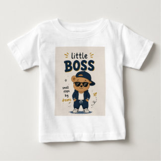 Bebé Diseño de camiseta de osito de peluche lindo para 
