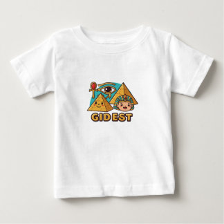 Bebé Diseño de camiseta del Faraón de dibujos animados 