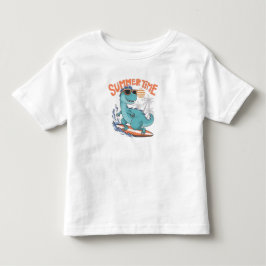 Bebé diseño de camiseta divertida para verano